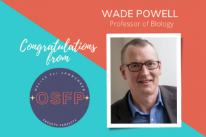 Congratulations to Wade Powell